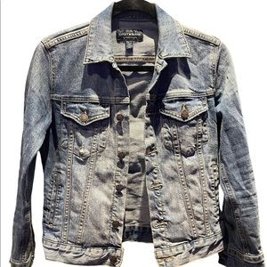 Lucky Brand, Jean Jacket, Light Blue, Size XS